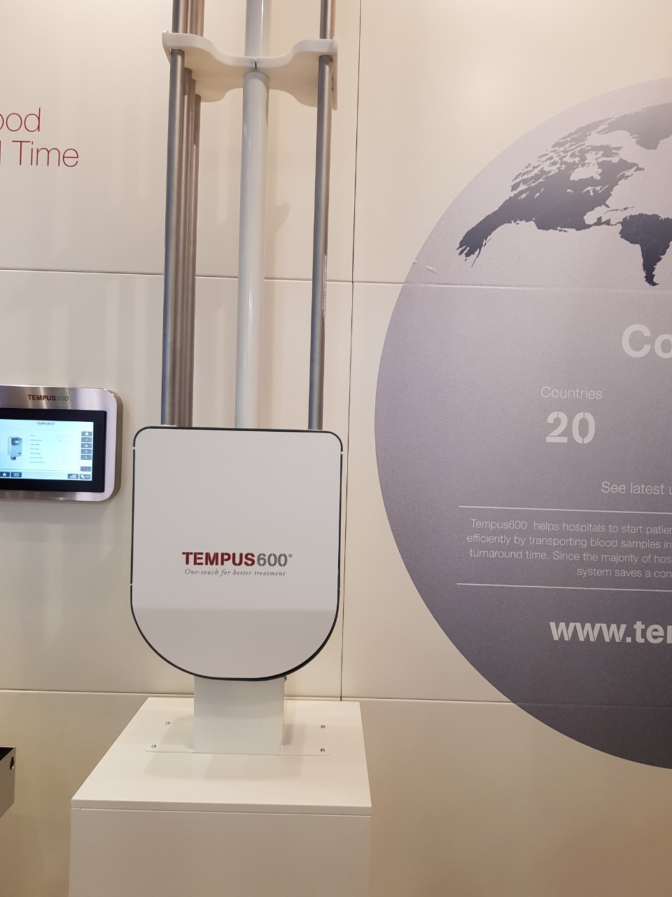 TEMPUS600 –  HỆ THỐNG VẬN CHUYỂN ỐNG MẪU CHUYÊN BIỆT CHỈ VỚI MỘT LẦN CHẠM