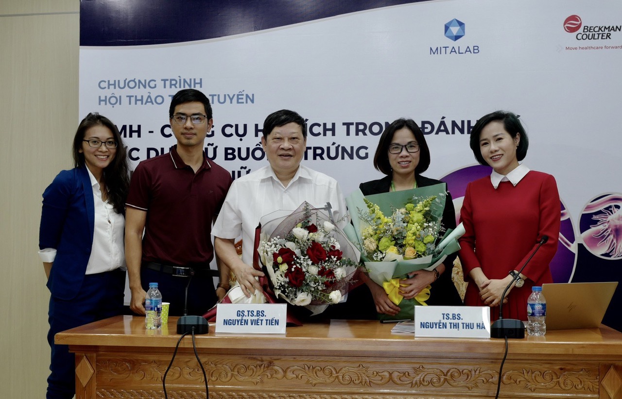 MITALAB TỔ CHỨC HỘI THẢO TRỰC TUYẾN “AMH – CÔNG CỤ HỮU ÍCH TRONG ĐÁNH GIÁ MỨC DỰ TRỮ BUỒNG TRỨNG VÀ HƠN THẾ NỮA…”