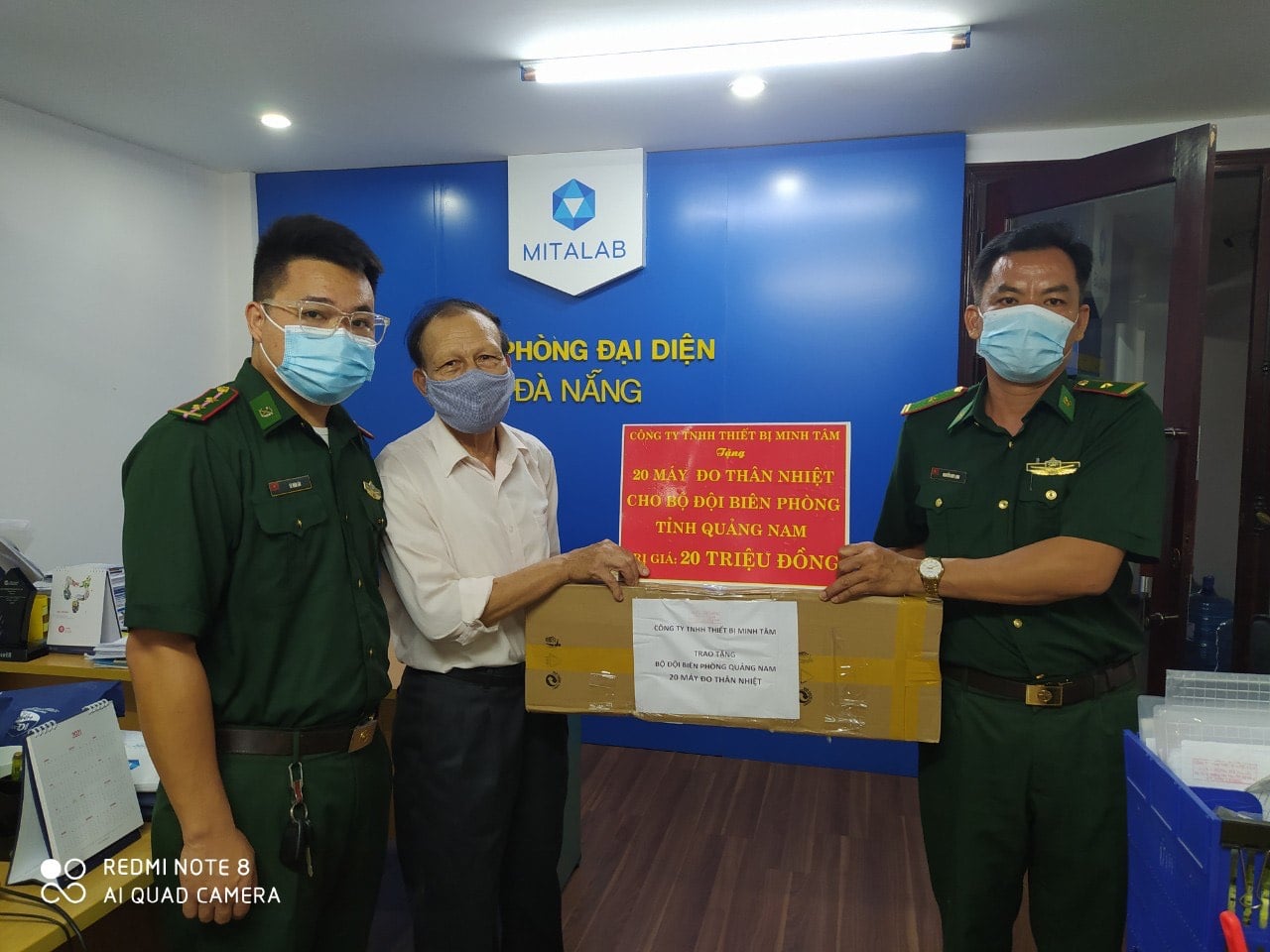MITALAB ĐỒNG HÀNH CÙNG BỘ ĐỘI BIÊN PHÒNG TỈNH QUẢNG NAM CHỐNG DỊCH COVID-19