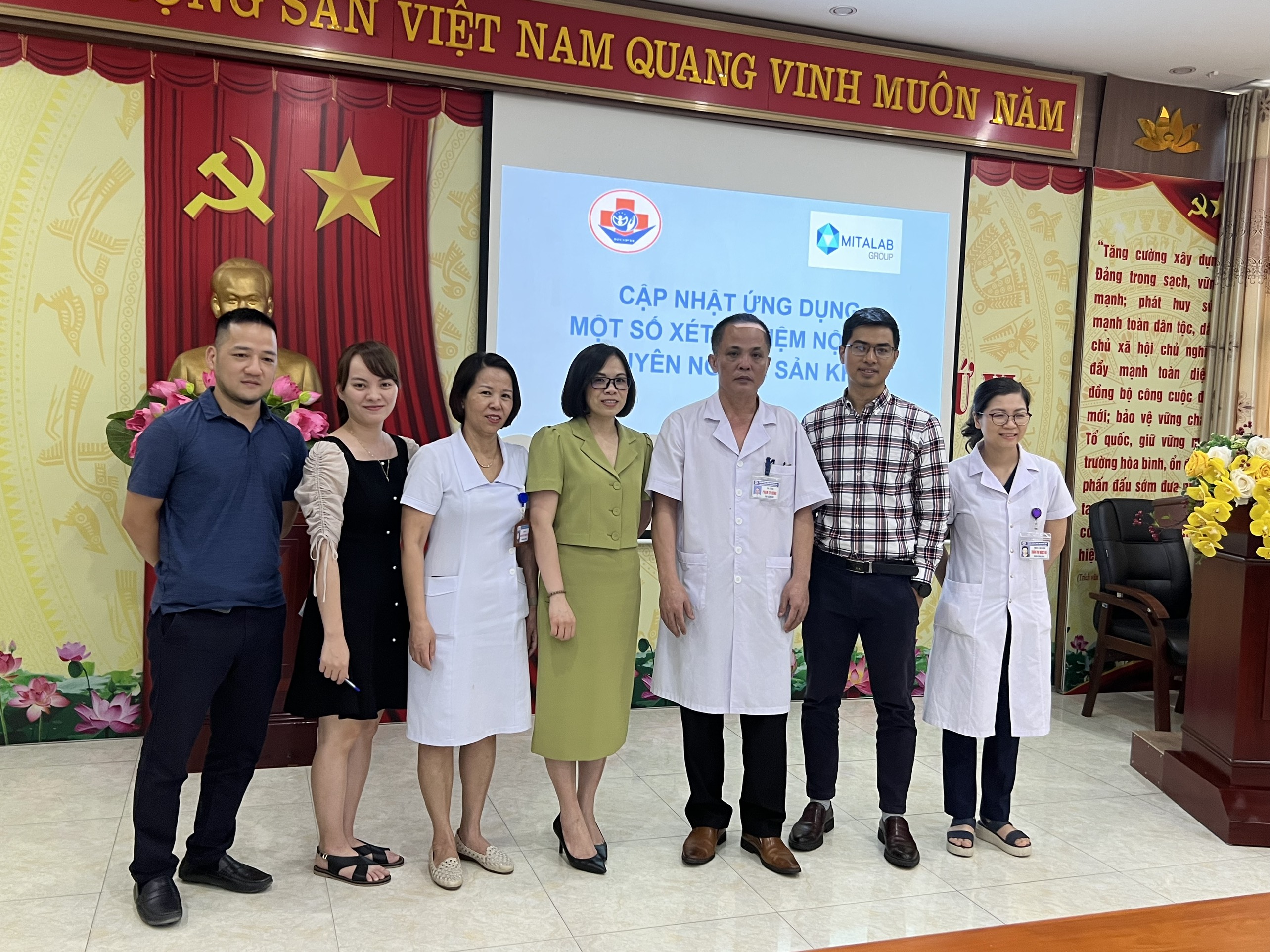 HỘI THẢO KHOA HỌC: “CẬP NHẬT ỨNG DỤNG MỘT SỐ XÉT NGHIỆM NỘI TIẾT CHUYÊN NGÀNH SẢN KHOA” TẠI BỆNH VIỆN SẢN NHI NGHỆ AN