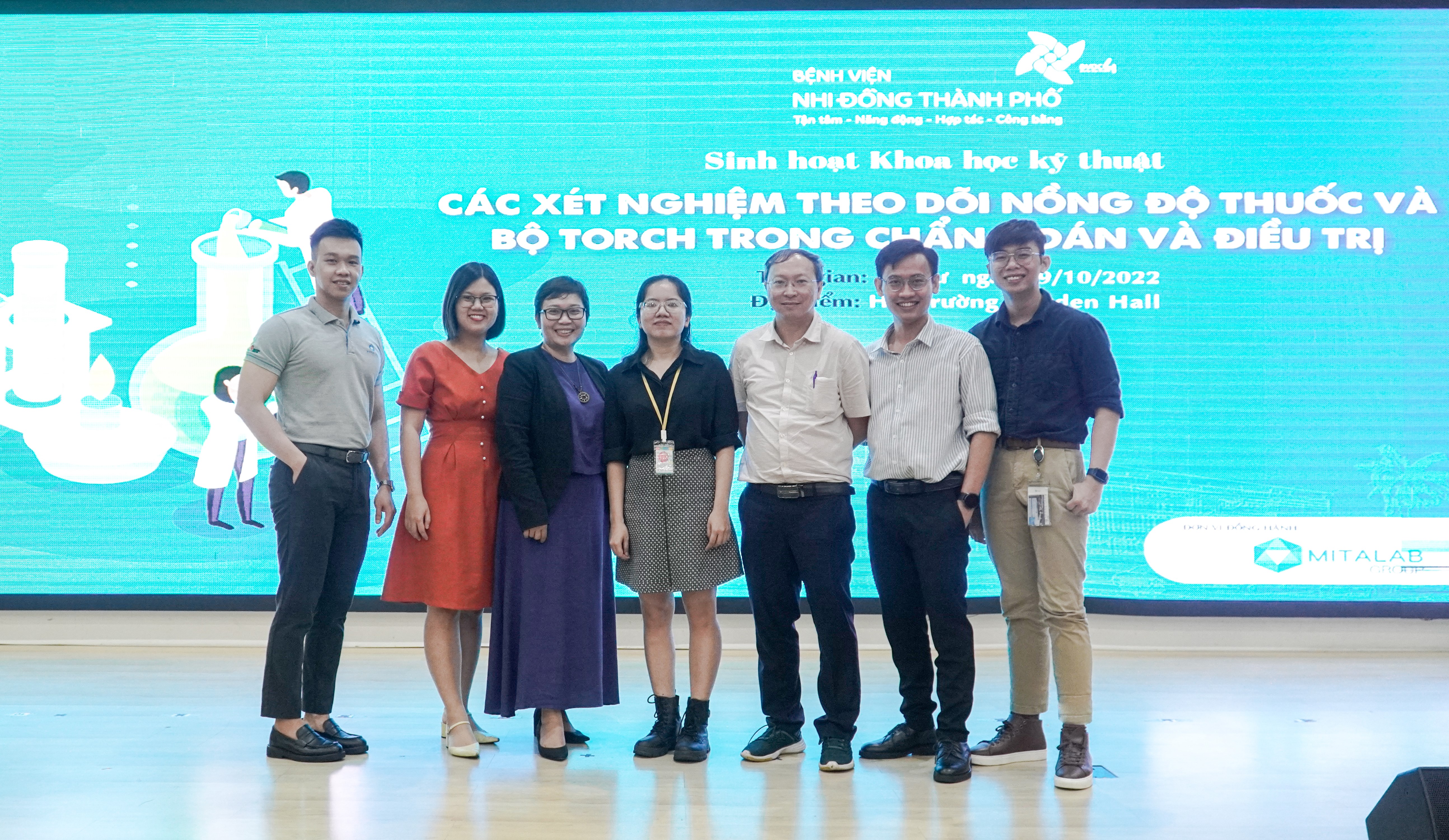 HỘI THẢO KHOA HỌC: “CẬP NHẬT THÔNG TIN CÁC XÉT NGHIỆM THEO DÕI NỒNG ĐỘ THUỐC VÀ BỘ TORCH TRONG CHẨN ĐOÁN VÀ ĐIỀU TRỊ”