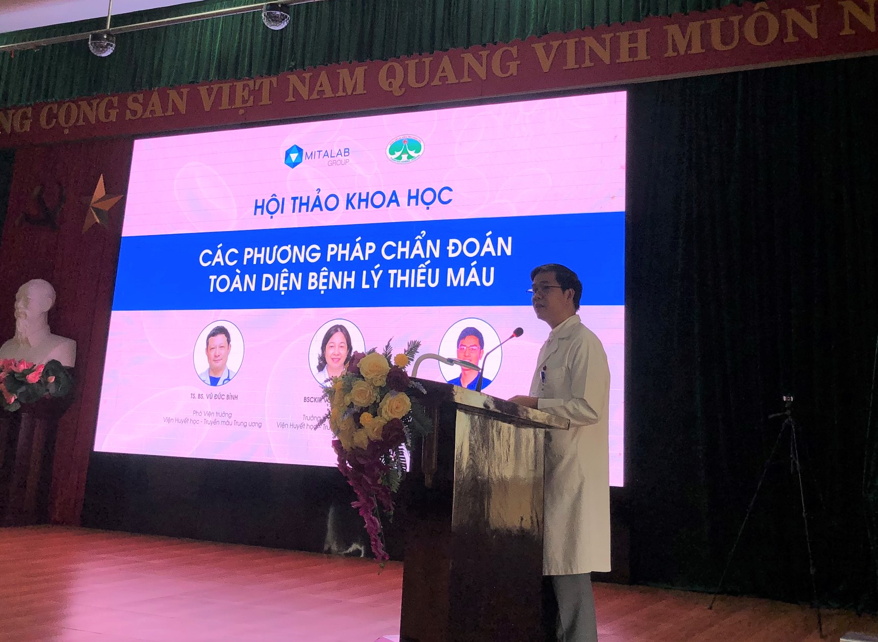 HỘI THẢO KHOA HỌC “CÁC PHƯƠNG PHÁP CHẨN ĐOÁN TOÀN DIỆN BỆNH LÝ THIẾU MÁU” TẠI BỆNH VIỆN ĐA KHOA TỈNH THANH HÓA
