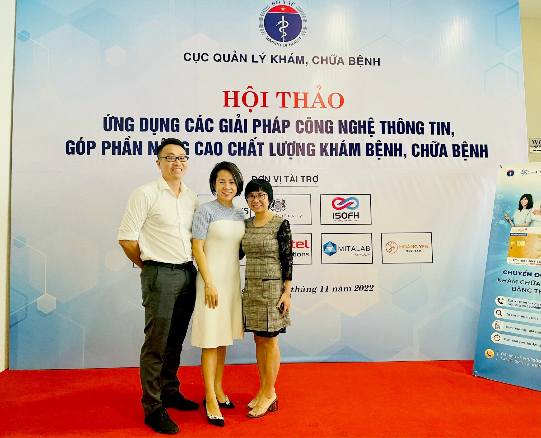 MITALAB THAM DỰ HỘI THẢO: “ỨNG DỤNG CÁC GIẢI PHÁP CÔNG NGHỆ THÔNG TIN GÓP PHẦN NÂNG CAO CHẤT LƯỢNG KHÁM CHỮA BỆNH”