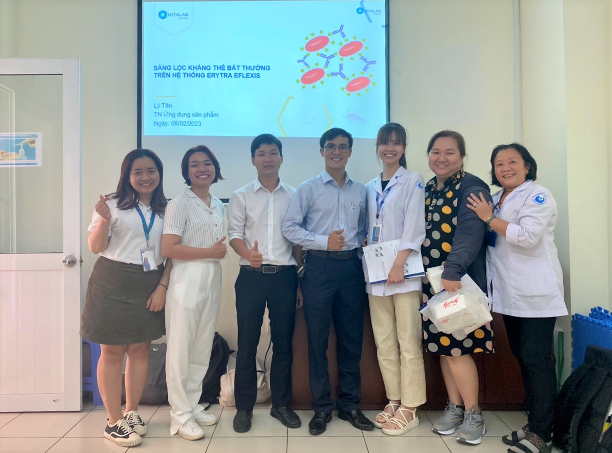 CHUYÊN ĐỀ KHOA HỌC HỮU ÍCH CỦA MITALAB DÀNH CHO Y BÁC SĨ TẠI KHOA XÉT NGHIỆM, BỆNH VIỆN TỪ DŨ