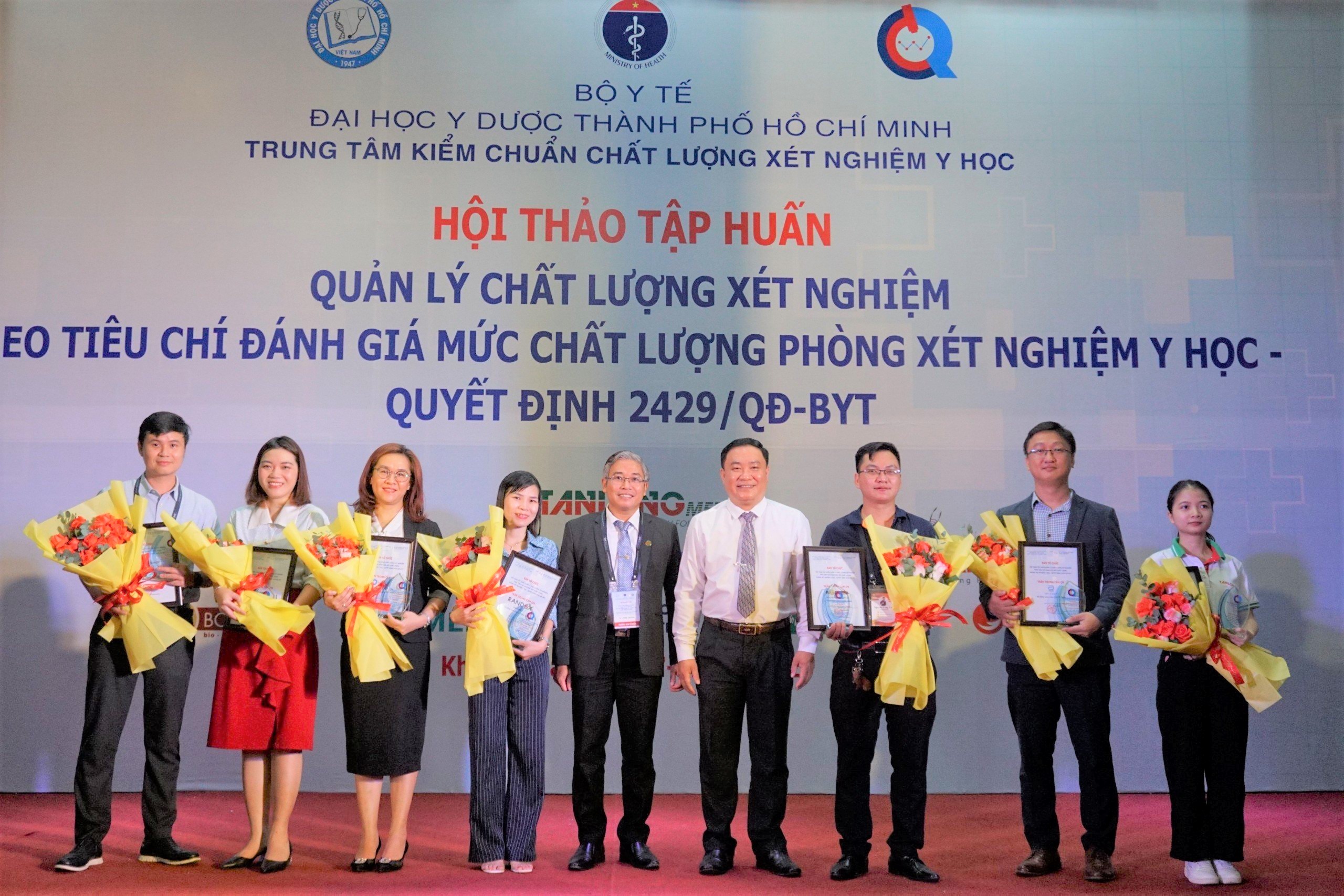 MITALAB LÀ NHÀ TÀI TRỢ BẠC THAM GIA HỘI THẢO TẬP HUẤN DO TRUNG TÂM KIỂM CHUẨN CHẤT LƯỢNG XÉT NGHIỆM Y HỌC TỔ CHỨC