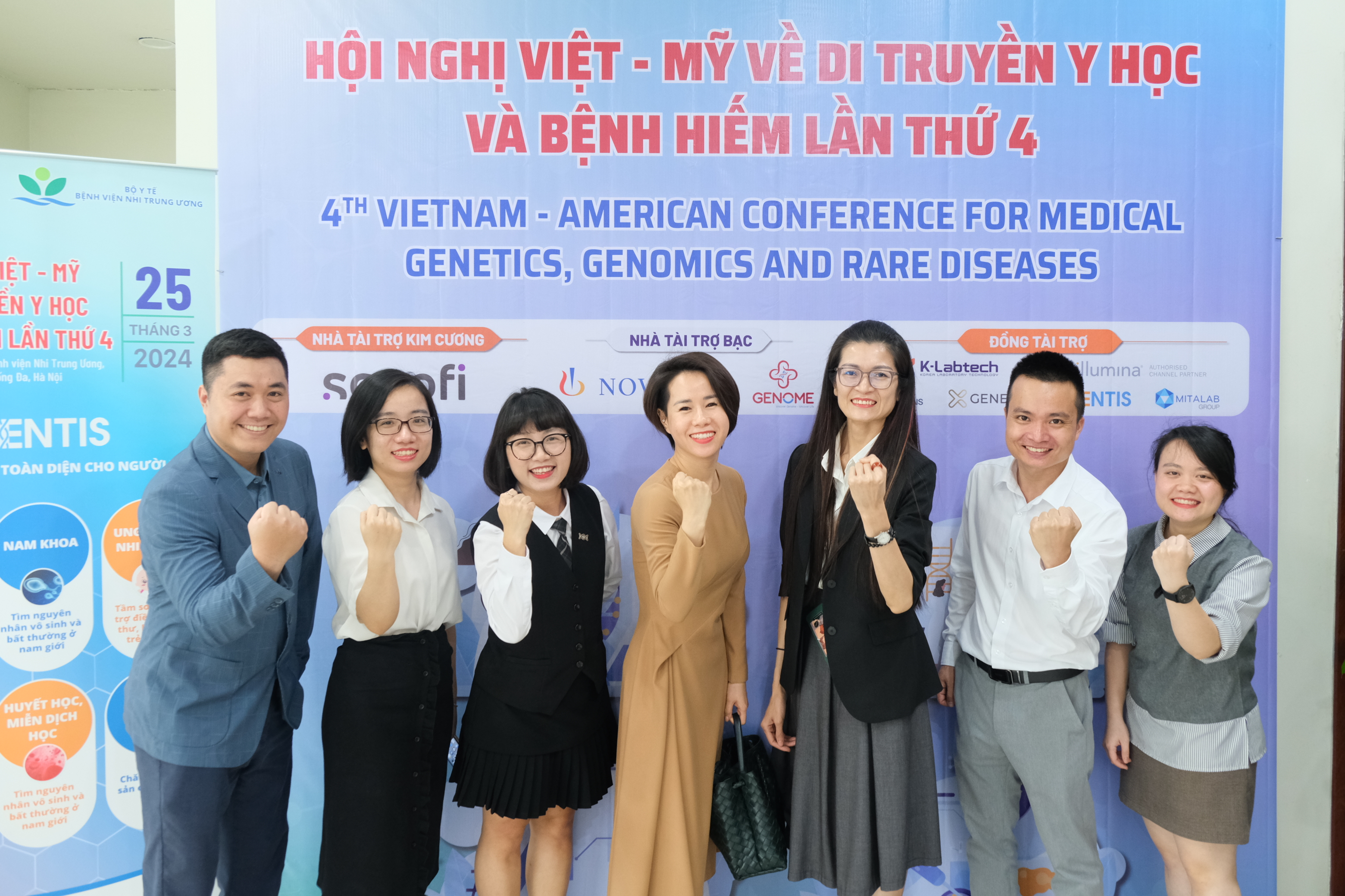 MITALAB GROUP THAM DỰ HỘI NGHỊ VIỆT – MỸ VỀ DI TRUYỀN Y HỌC VÀ BỆNH HIẾM LẦN THỨ 4