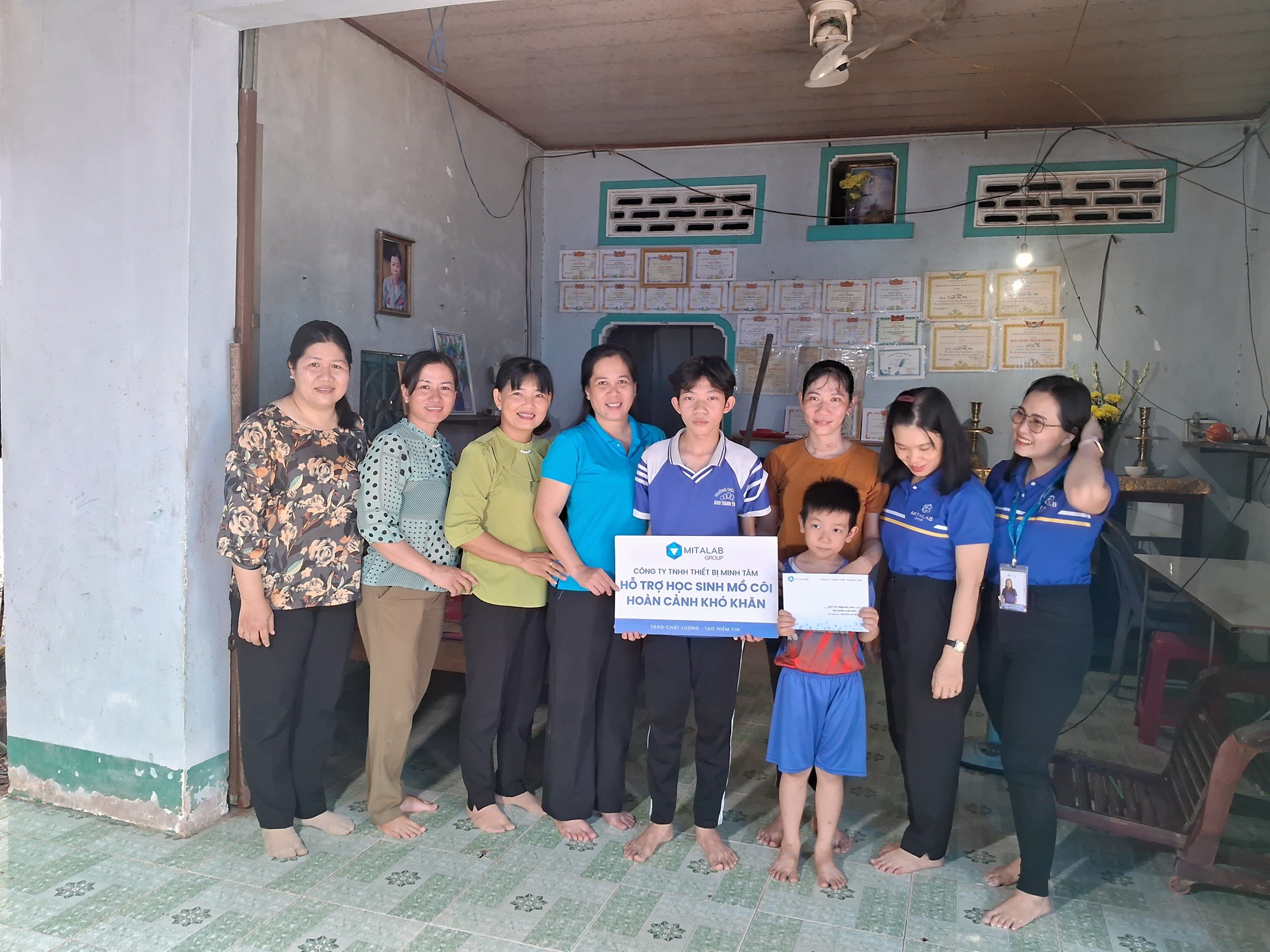 CHẮP CÁNH ƯỚC MƠ CHO TRẺ EM MỒ CÔI TỈNH ĐỒNG THÁP