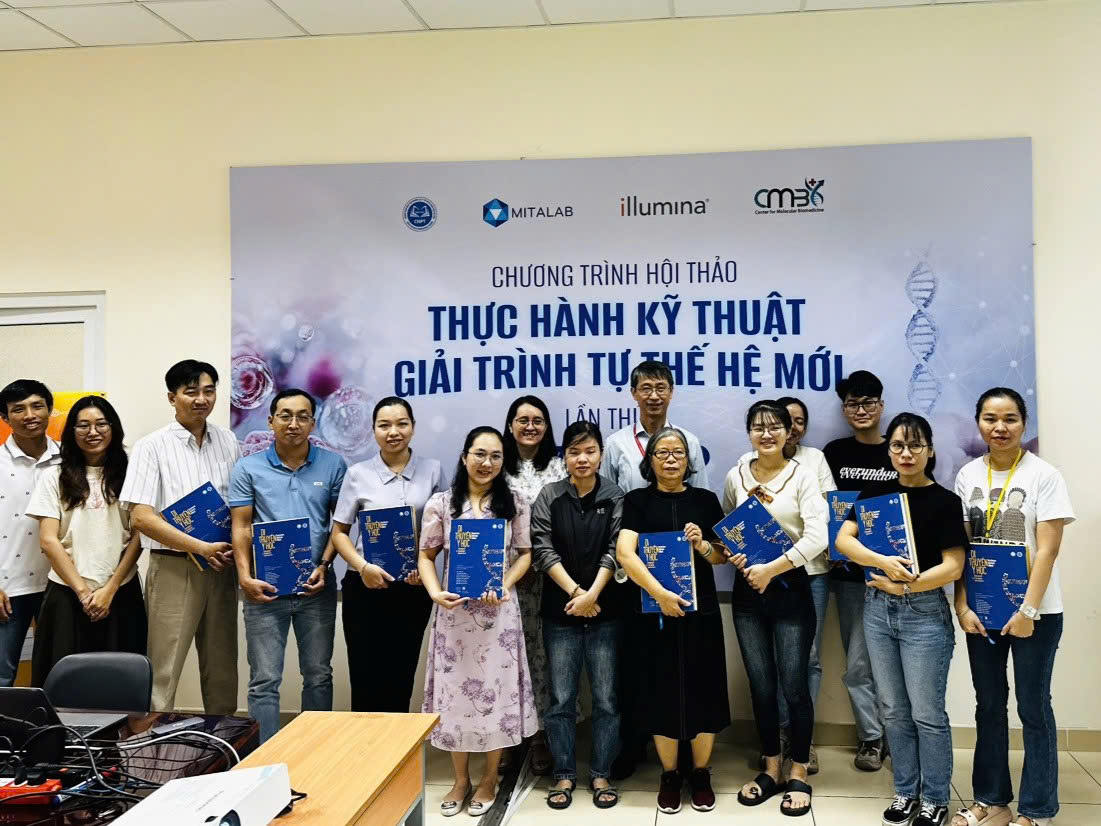 MITALAB ĐỒNG HÀNH CÙNG CHƯƠNG TRÌNH HỘI THẢO: THỰC HÀNH KỸ THUẬT GIẢI TRÌNH TỰ THẾ HỆ MỚI LẦN 2