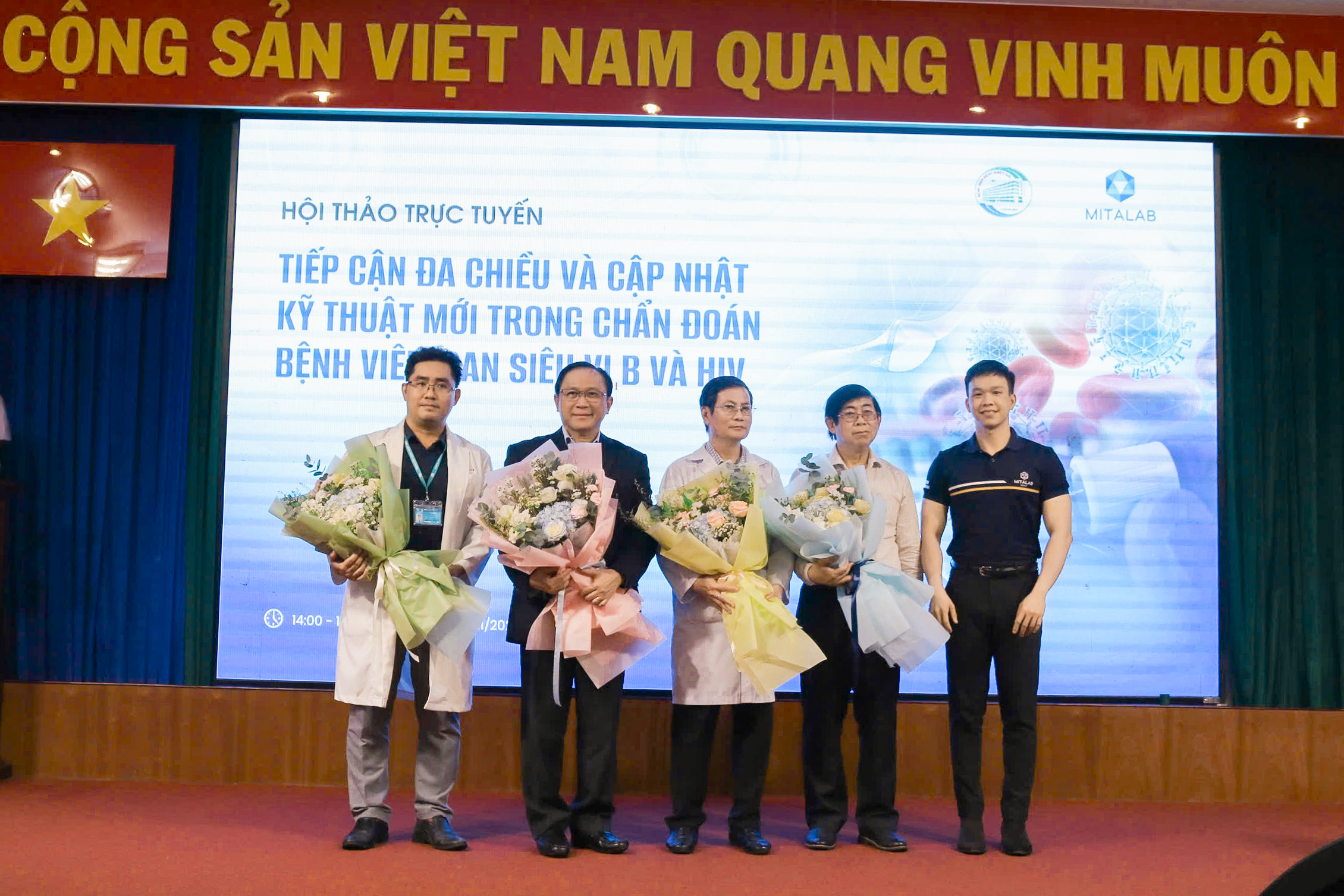 MITALAB ĐỒNG HÀNH CÙNG HỘI THẢO KHOA HỌC TRỰC TUYẾN: TIẾP CẬN ĐA CHIỀU VÀ CẬP NHẬT KỸ THUẬT MỚI TRONG CHẨN ĐOÁN BỆNH VIÊM GAN SIÊU VI B & HIV