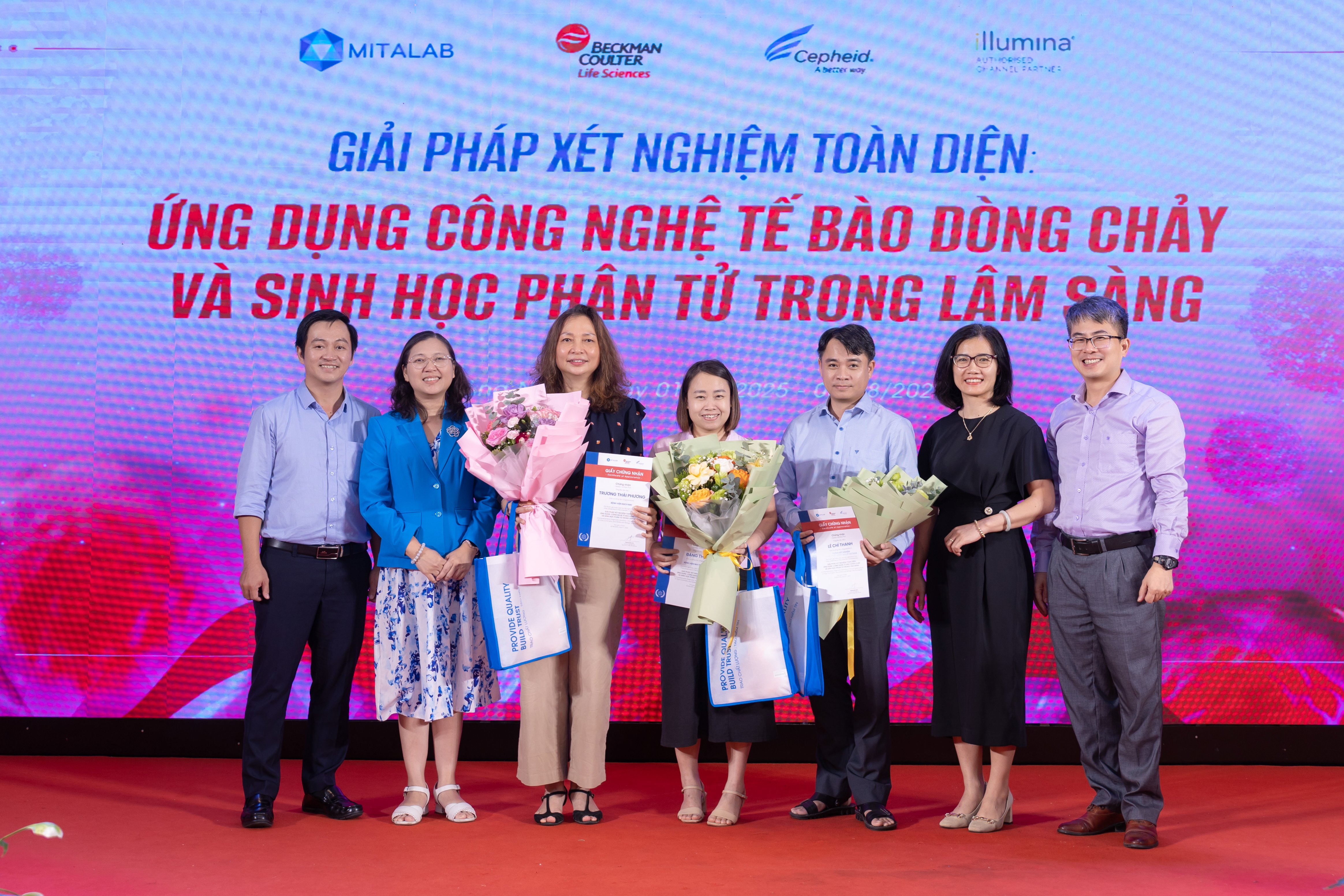MITALAB ĐỒNG HÀNH CÙNG HỘI THẢO GIẢI PHÁP XÉT NGHIỆM TOÀN DIỆN: ỨNG DỤNG CÔNG NGHỆ TẾ BÀO DÒNG CHẢY & SINH HỌC PHÂN TỬ TRONG LÂM SÀNG